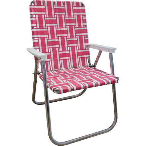 Lawn Chair USA Folding Aluminum Classic Webbed Chair